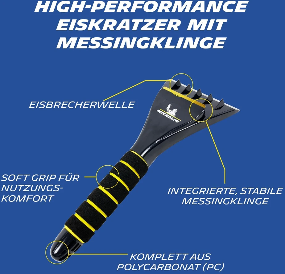 MICHELIN automobilio ledo grandiklis su žalvarine geležte 30 cm 81007
