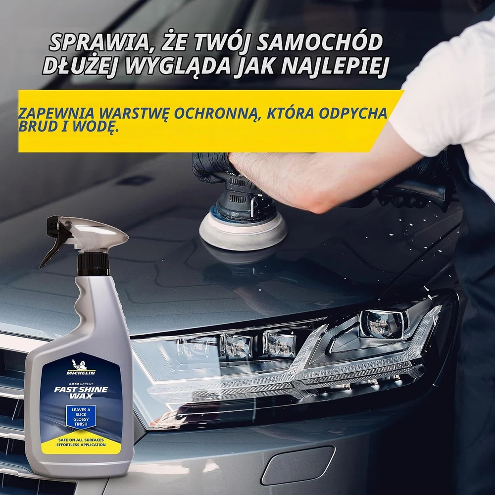 Michelin purškiamas automobilio kėbulo vaškas, 650 ml, 31951