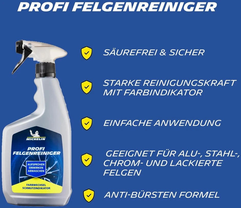 MICHELIN ratlankių valiklis be rūgščių 650 ml 24010