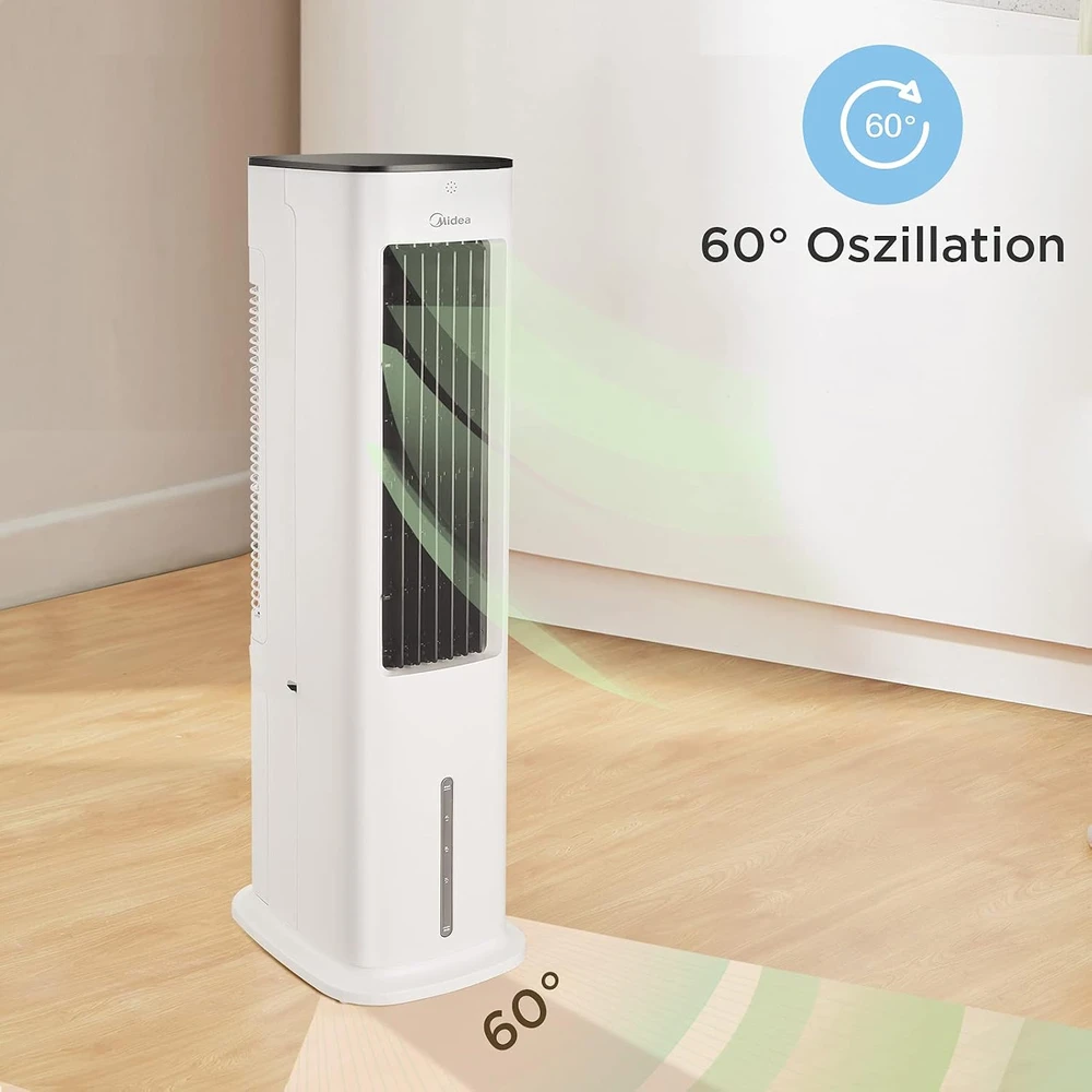 Midea mobilus oro kondicionierius 55 W, 5 l talpa, 70 m², baltas, AC100-20ARB