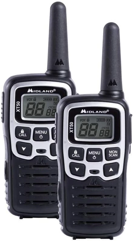 Midland racijos XT50 PMR446, 24 kanalų, iki 8 km, USB įkrovimas, C1178