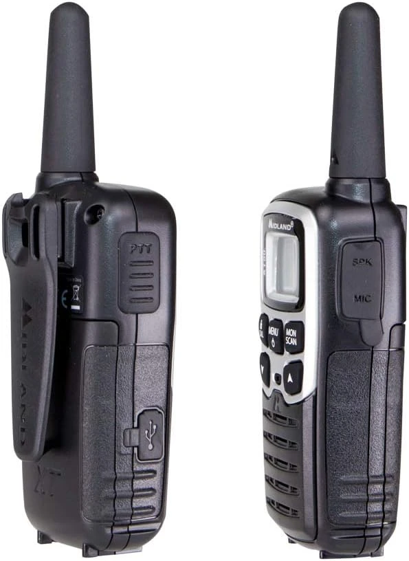 Midland racijos XT50 PMR446, 24 kanalų, iki 8 km, USB įkrovimas, C1178
