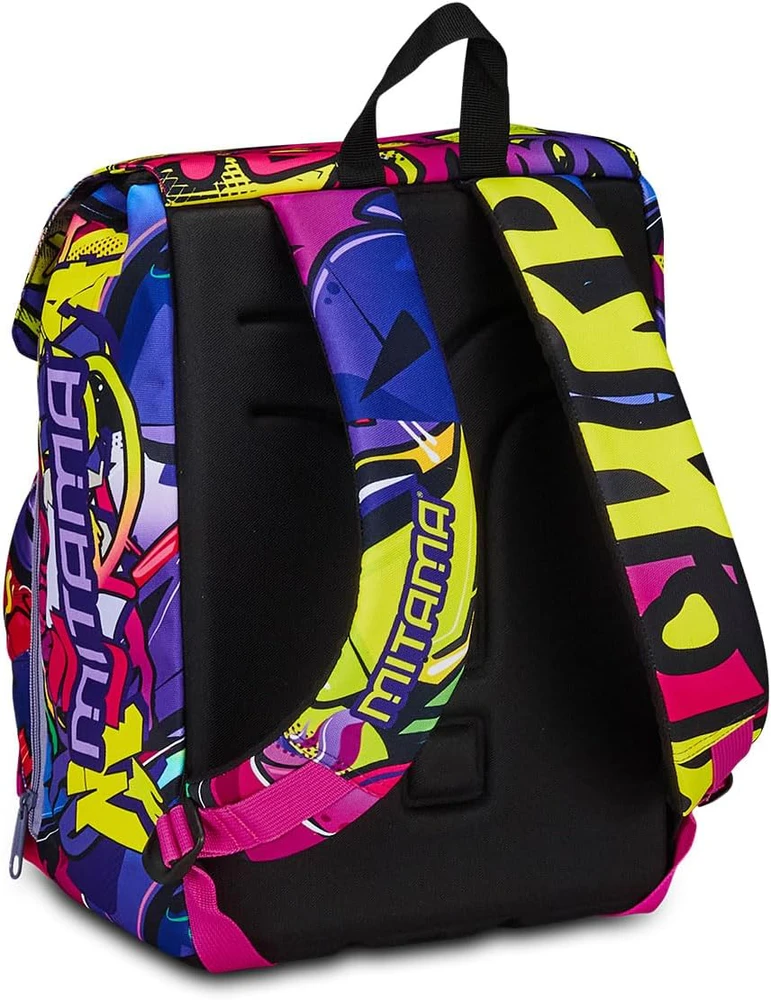 Mitama išplečiamas vaikiškas kuprinė Hip-Hop Diamond, 32 l, violetinė, 40 x 28 x 25 cm, 64396-000