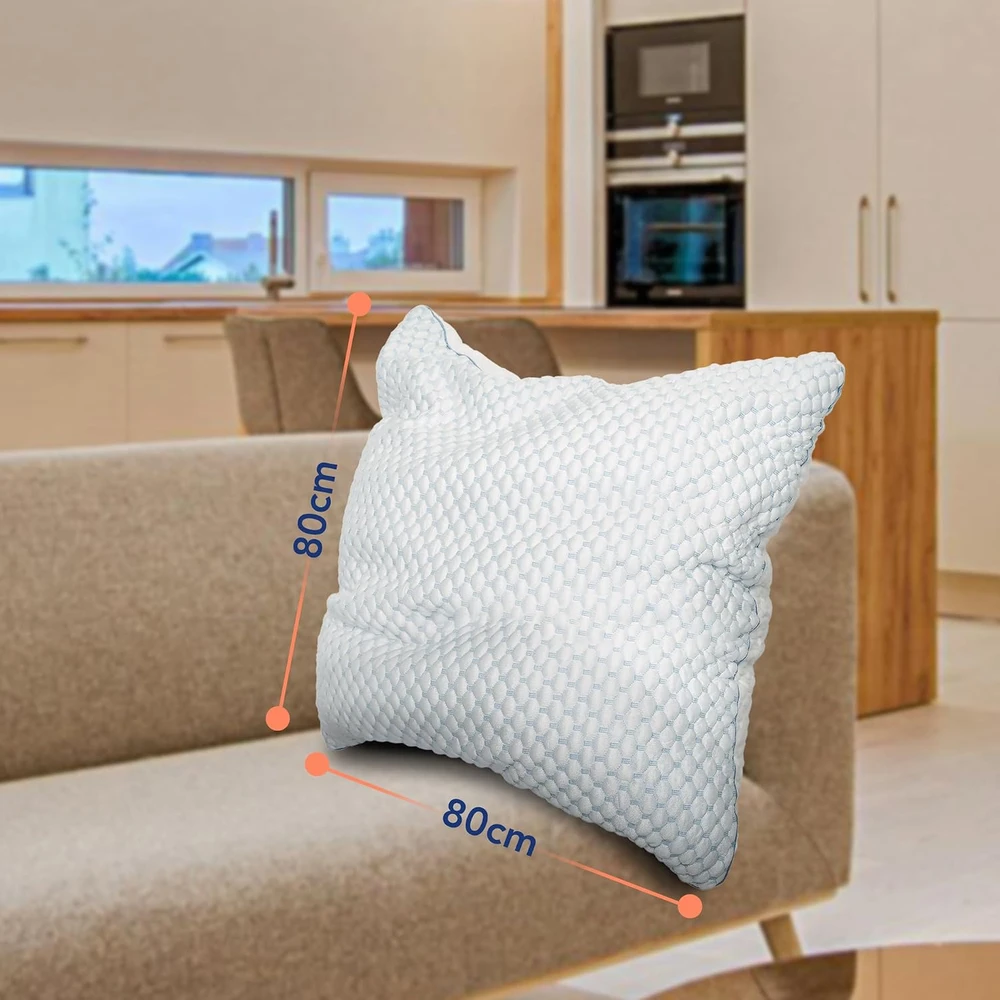 MKS ergonominė atminties putų pagalvė su vėsinančiu geliu 80 x 80 cm B0CKLQ3WSW