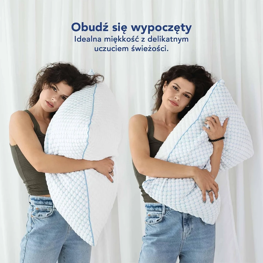 MKS ergonominė atminties putų pagalvė su vėsinančiu geliu 80 x 80 cm B0CKLQ3WSW