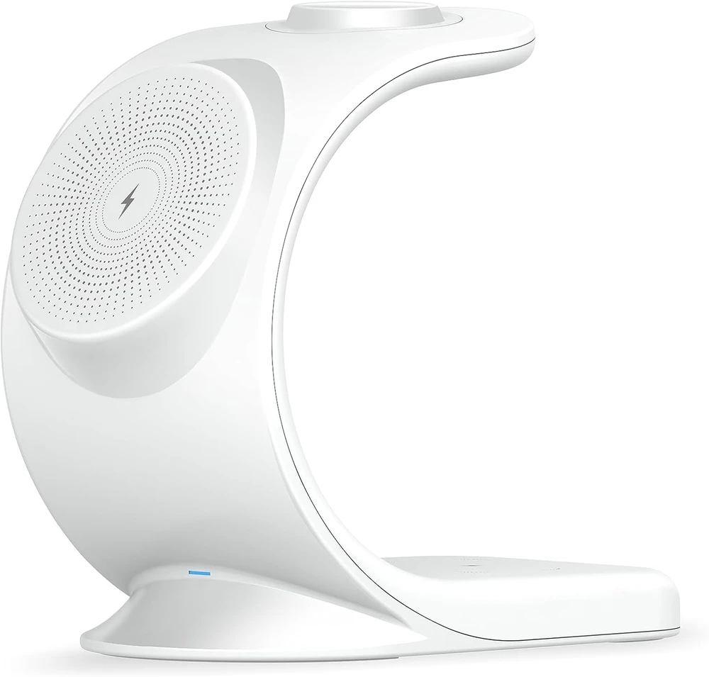 MMOBIEL belaidė magnetinė įkrovimo stotelė 3 viename Qi 15 W Universal