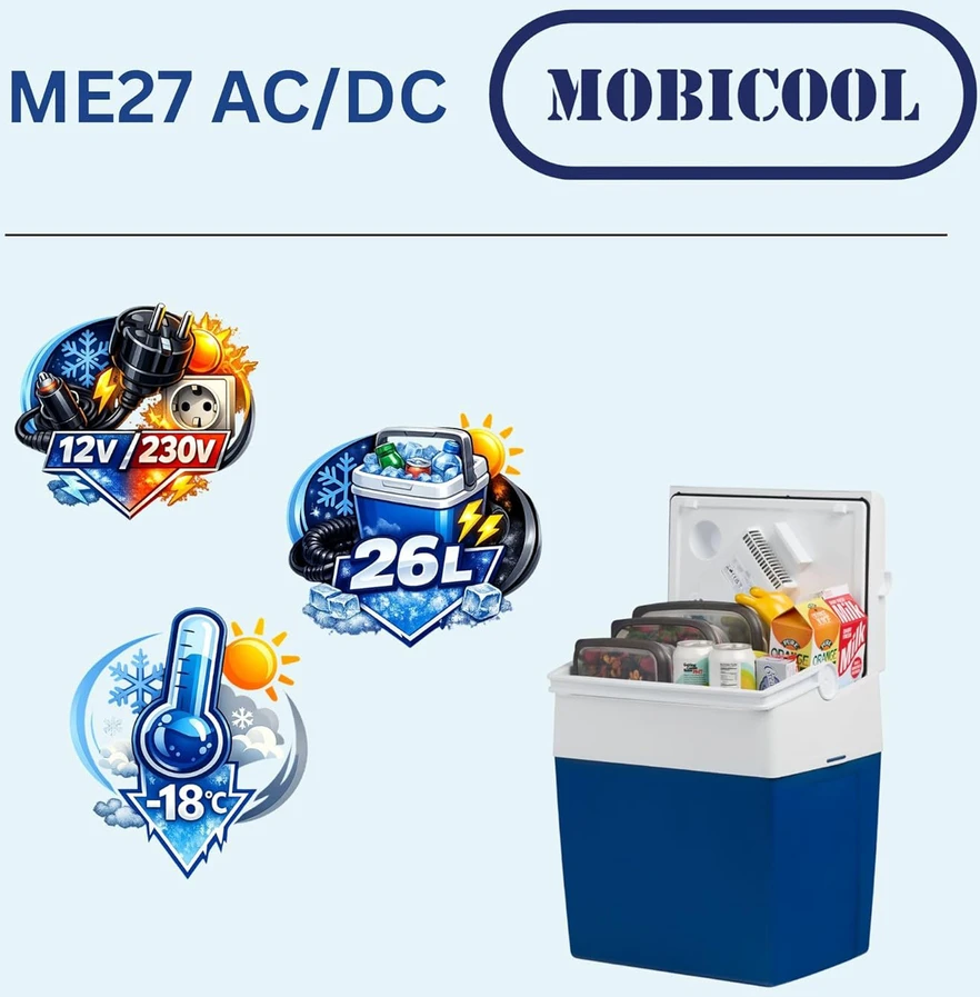Automobilinis šaldytuvas Mobicool ME27