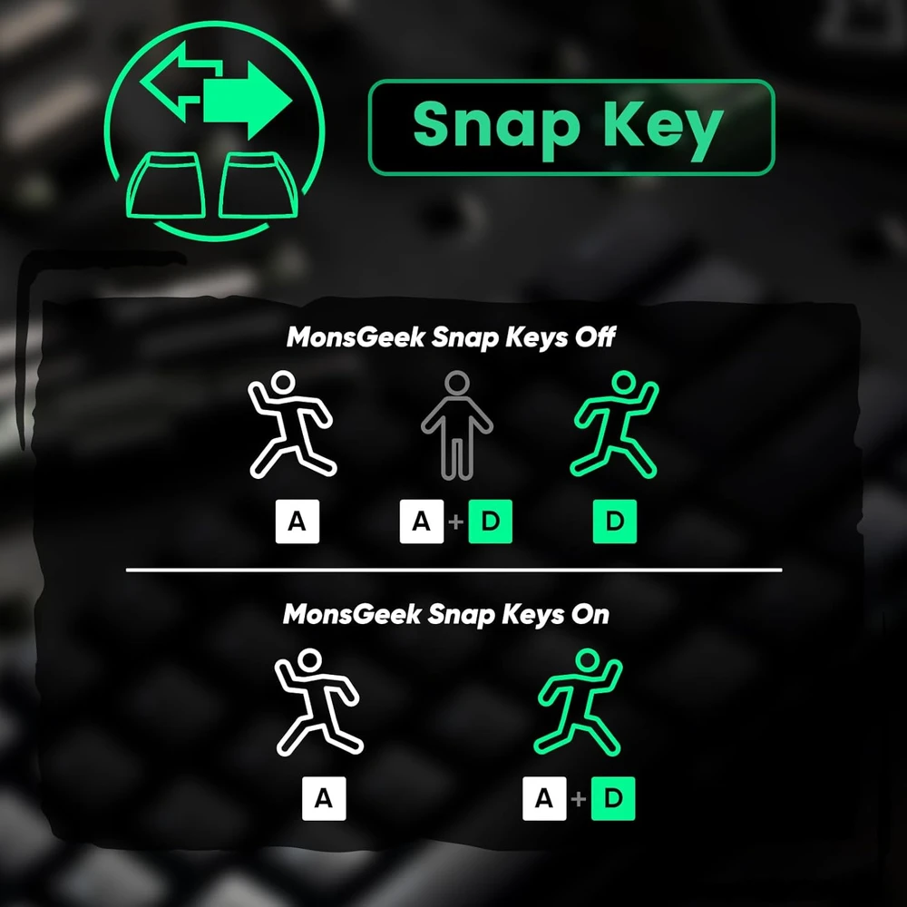 Laidinė klaviatūra Akko MonsGeek FUN60 Pro Gaming, USB-C, RGB, magnetiniai perjungikliai, ANSI (US), Juodos spalvos