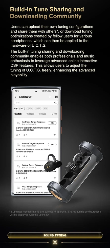 Moondrop belaidės į ausis dedamos ausinės Bluetooth 6.0 su hibridiniais tvarkykliais MD-OWS-014