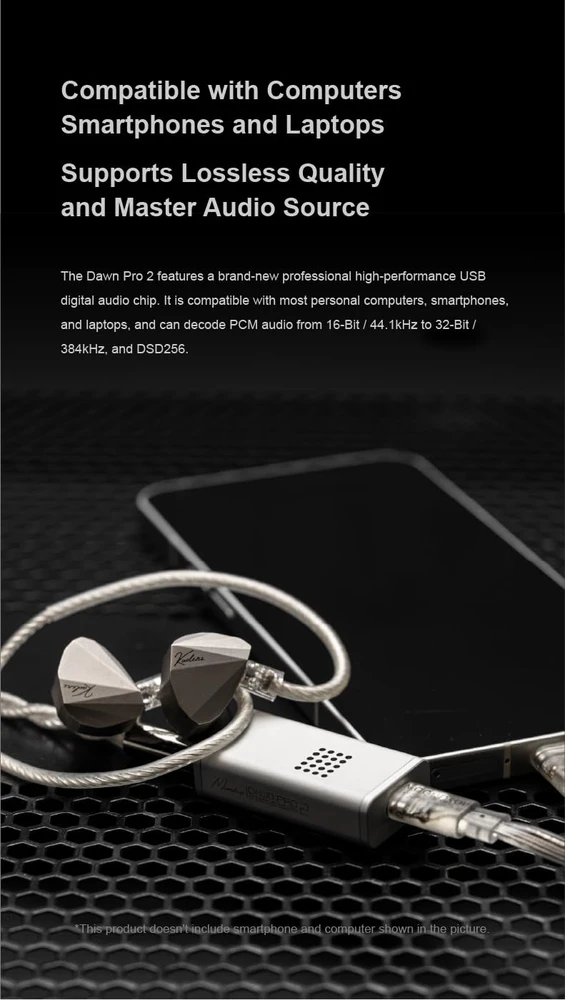 MOONDROP DAWN PRO 2 DAC/AMP | Sidabrinis