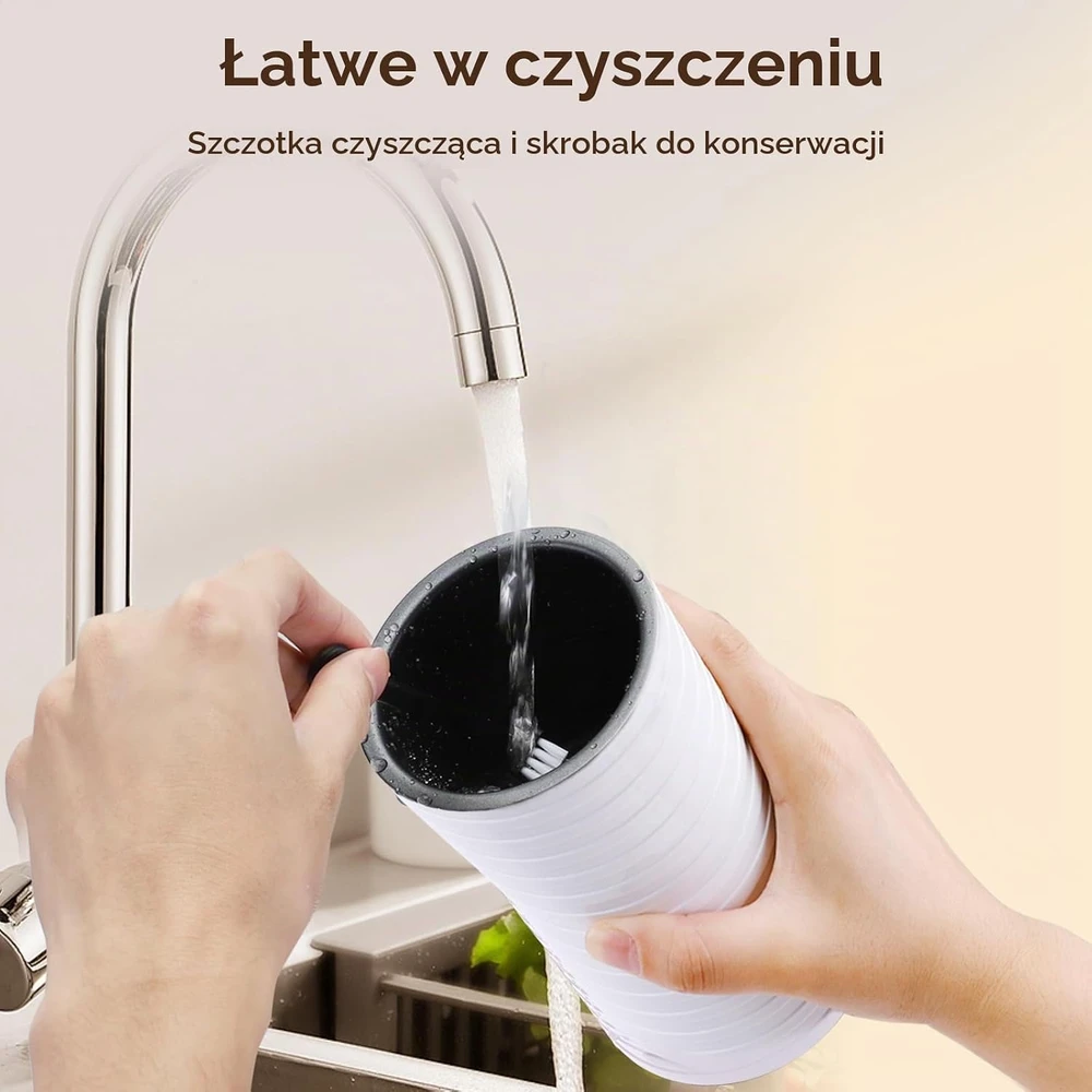 Morpilot elektrinis pieno plakiklis ir šildytuvas 4 viename, 240 ml, MMF-809
