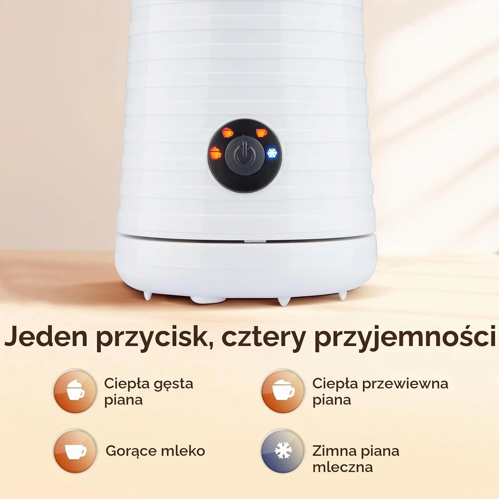 Morpilot elektrinis pieno plakiklis ir šildytuvas 4 viename, 240 ml, MMF-809