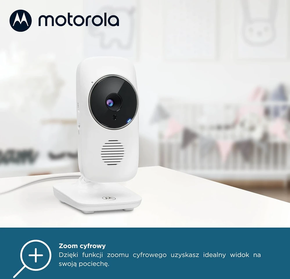 Kūdikių stebėjimo kamera Motorola VM483, 2,8" (laidinė mobili auklė)