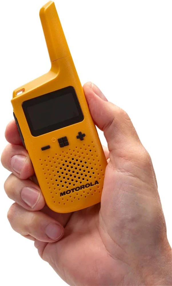 Motorola racija Talkabout T72 PMR446, 16 kanalų, 446 MHz, veikimo nuotolis iki 8 km, D3P01610YDLMAW