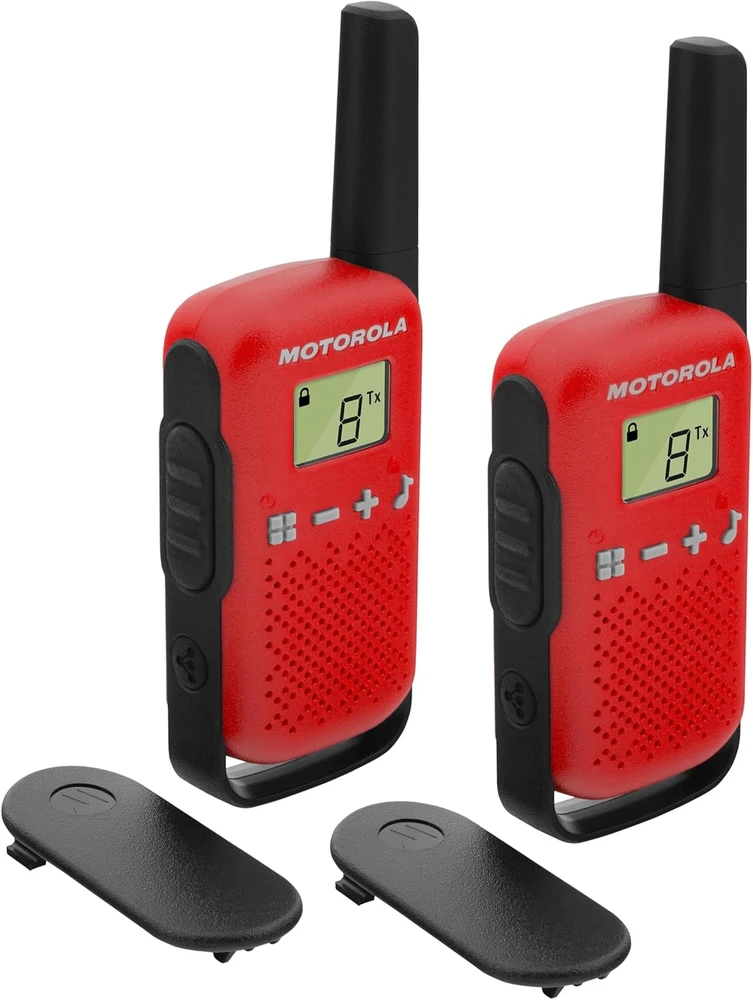 Radijo stotelės - racijos MOTOROLA Talkabout T42 Raudona 2 vnt.
