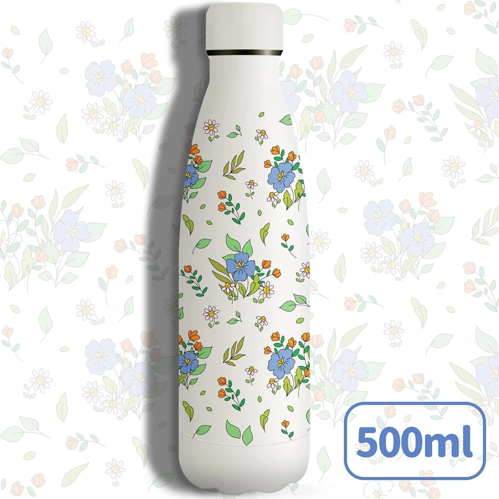 Gertuvė Motswedi termoizoliacinis nerūdijančiojo plieno vandens butelis 500 ml MO-3D-500ML-KLB-052-FFY
