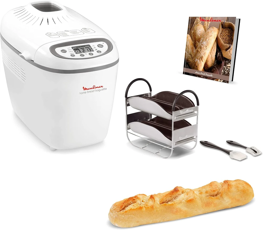 Moulinex duonos kepimo aparatas 1,5kg, 16 programų, kepimo forma, OW6101