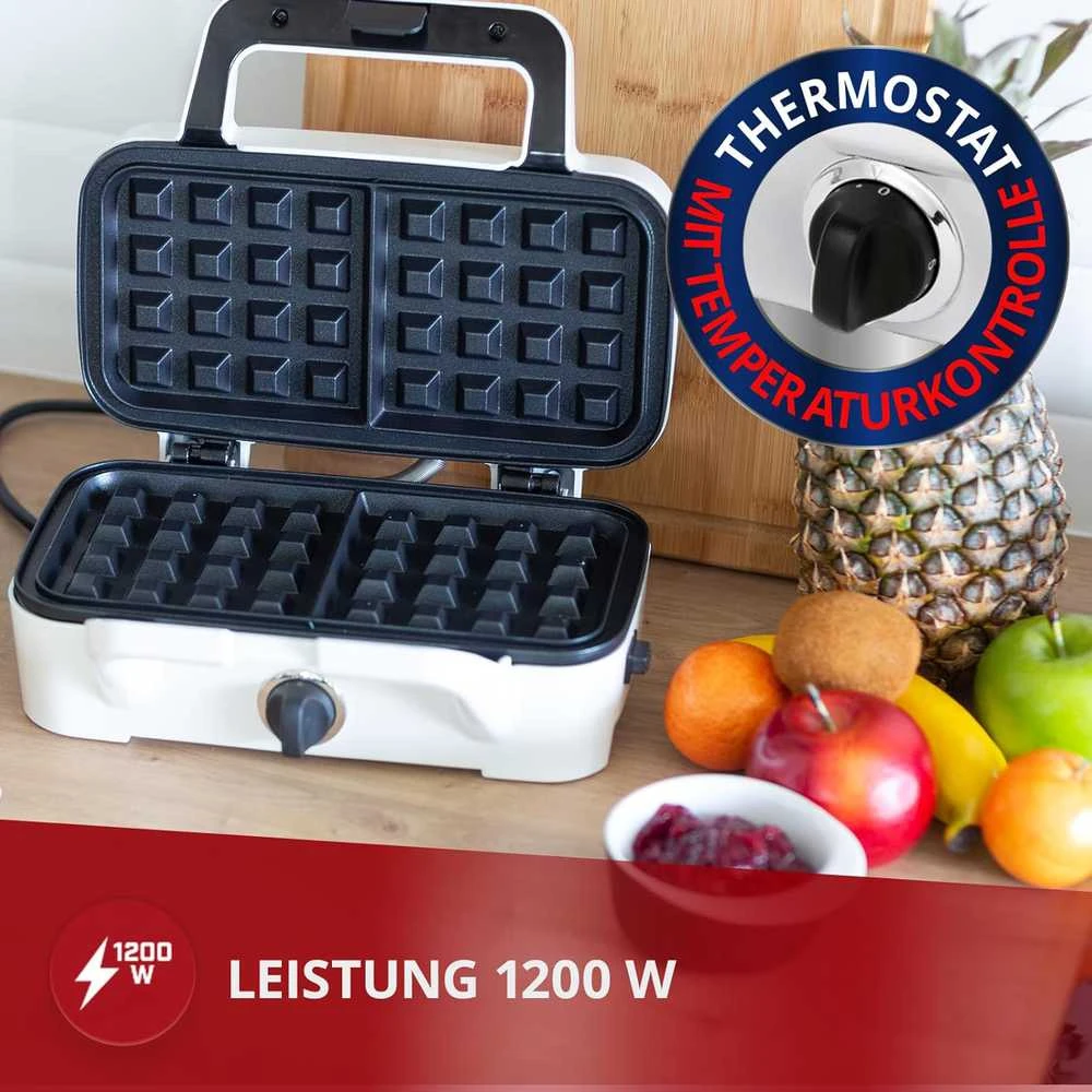 Sumuštinių keptuvas MPM sumuštinių keptuvė 3in1, 1200 W, su keičiamomis plokštelėmis, nerūdijančio plieno korpusas, MOP-33M