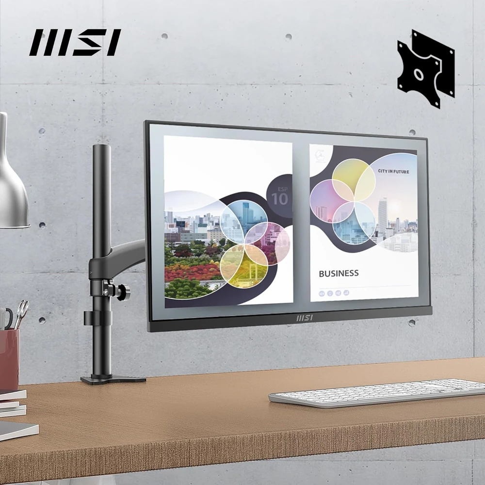 Monitorius MSI PRO MP252 24,5" / FHD / IPS / 100Hz / 1ms MPRT juodos spalvos