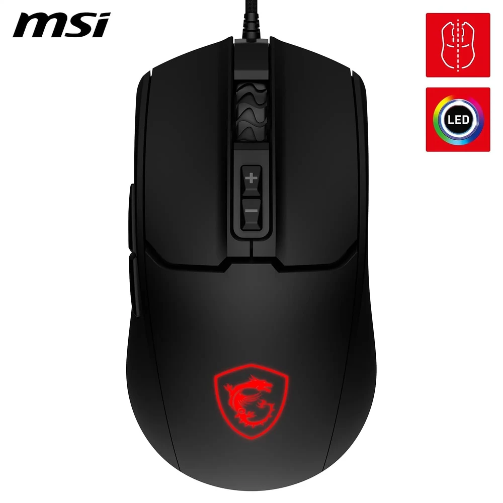Žaidimų pelė MSI FORGE GM100