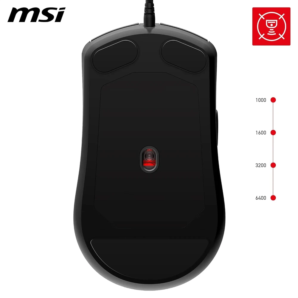 Žaidimų pelė MSI FORGE GM100