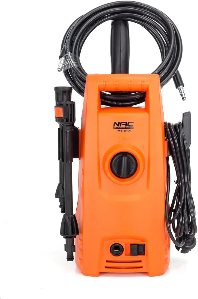 Concept NAC aukšto slėgio plovykla 1200 W, 100 bar, 390 l/h su 5 m žarna PWE120-LN