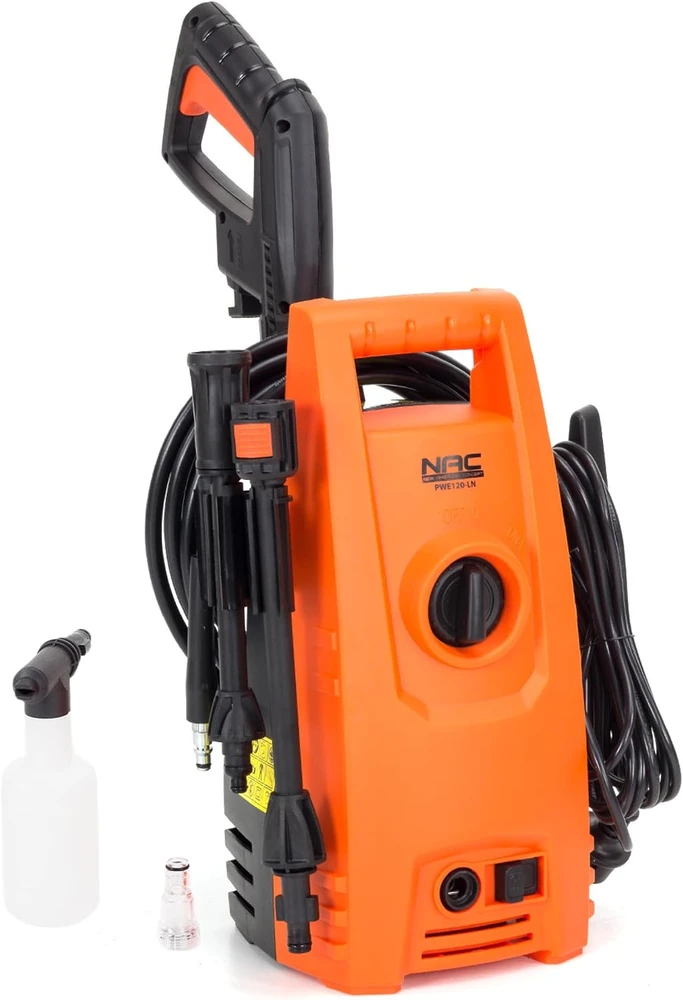 Concept NAC aukšto slėgio plovykla 1200 W, 100 bar, 390 l/h su 5 m žarna PWE120-LN