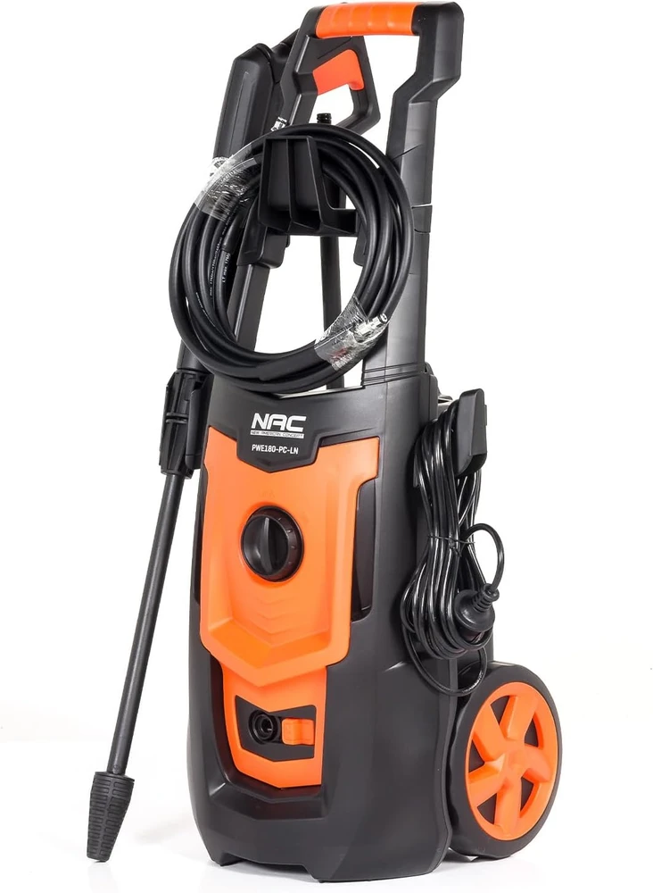 Concept NAC aukšto slėgio plovykla 1800 W, 130 bar, 420 l/h su Patio Cleaner PWE180-PC-LN