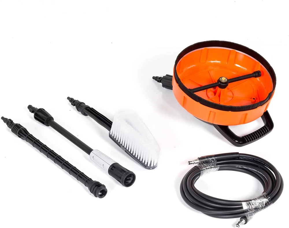 Concept NAC aukšto slėgio plovykla 1800 W, 130 bar, 420 l/h su Patio Cleaner PWE180-PC-LN