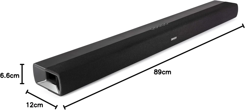 Namų kino sistema Denon garso juosta su integruotu žemųjų dažnių garsiakalbiu, Bluetooth, 100 W, DHT-S216