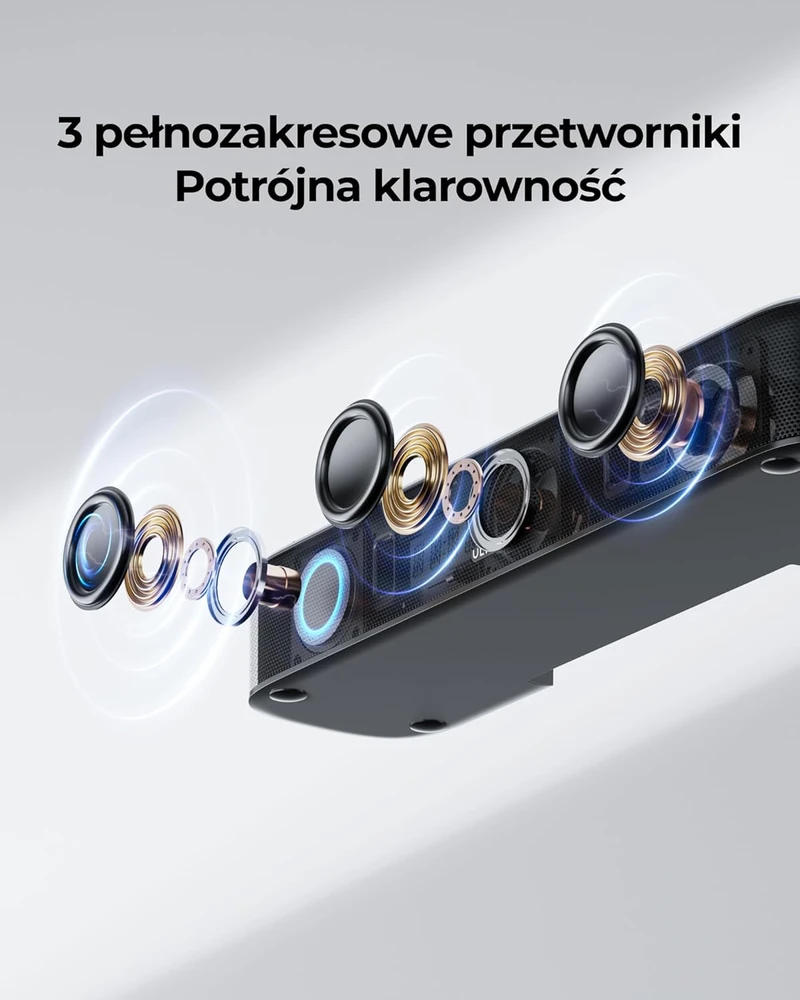 Namų kino sistema ULTIMEA garso kolonėlių sistema 5.1 Dolby Atmos, su žemųjų dažnių garsiakalbiu ir belaidžiais erdvinio garso garsiakalbiais, Aura A50 Pro