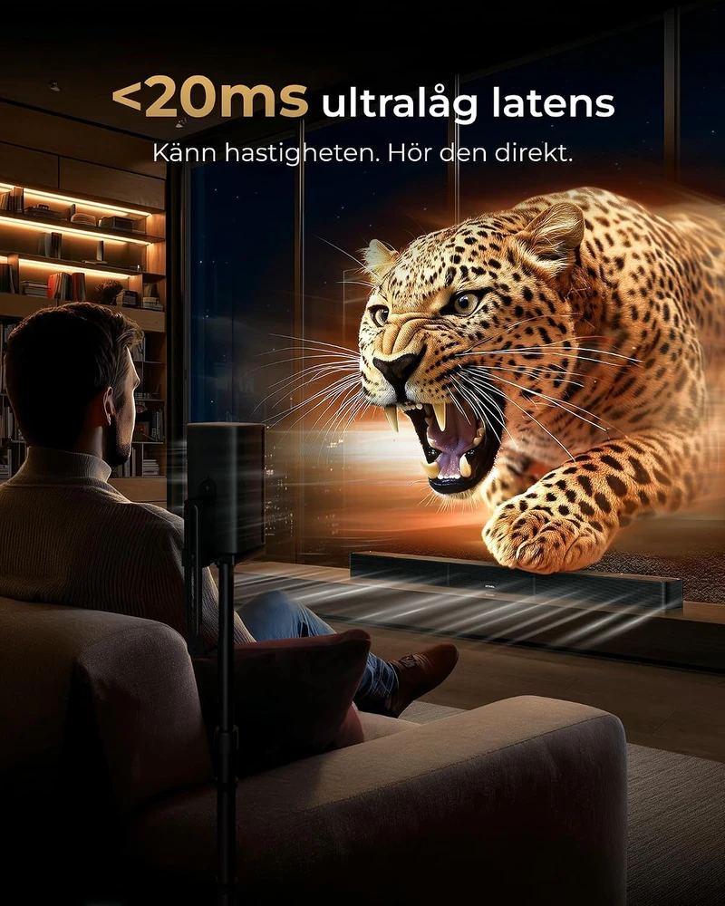 Namų kino sistema ULTIMEA namų kino garso juosta 5.1.2 Dolby Atmos 530 W Skywave X40