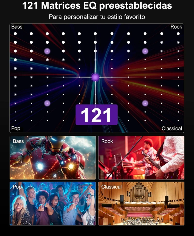 Namų kino sistema ULTIMEA namų kino garso sistema su Dolby Atmos, 5.1 kan. erdvinis garsas, HDMI-eARC, Bluetooth, Poseidon D60