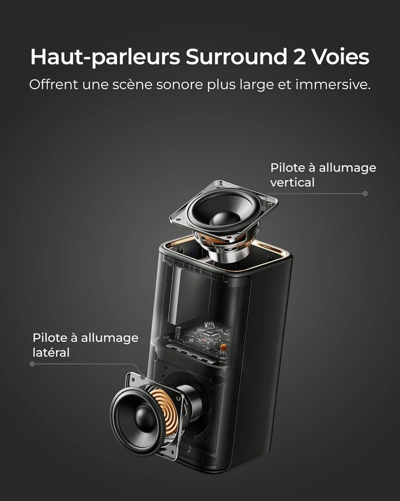 Namų kino sistema „Ultimea Skywave X50“ garso juosta
