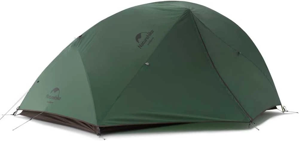 Naturehike dvivietė itin lengva stovyklavimo palapinė, silikonizuotas 20D nailonas, 4 sezonų, Star River