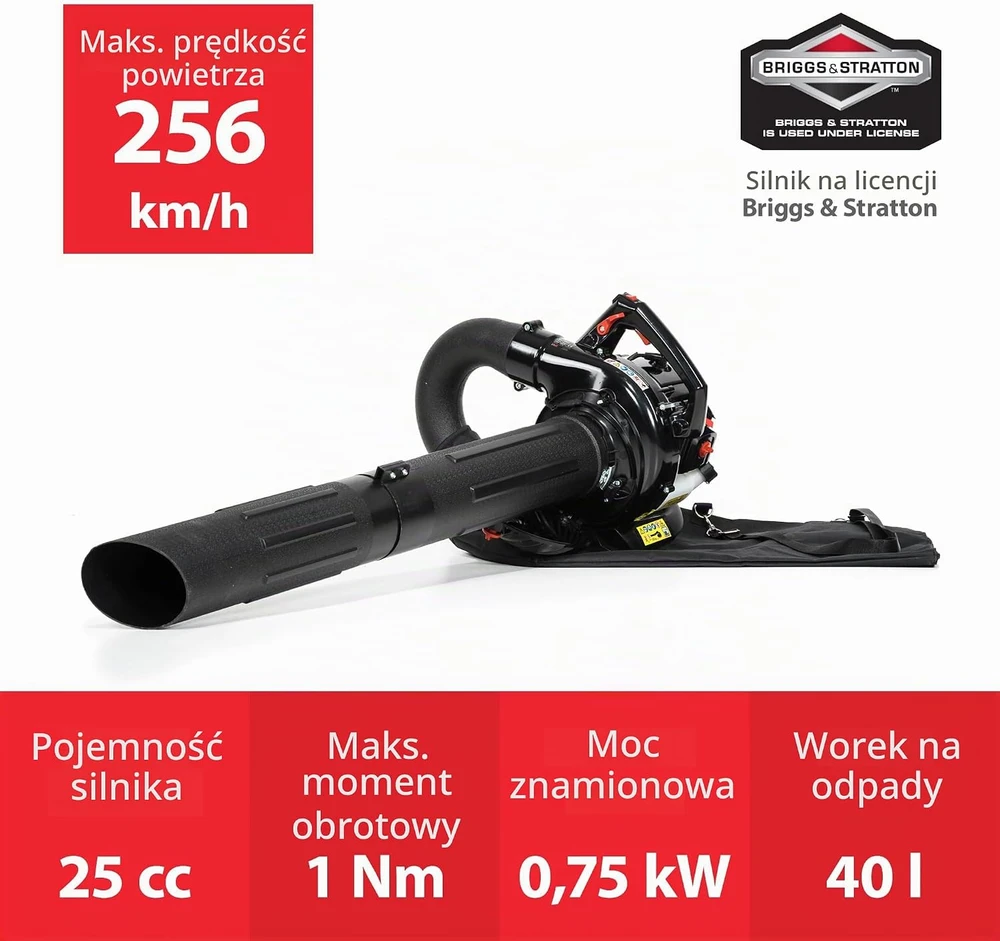 NAC NAX benzininis lapų pūstuvas 25,4cc NAX950V