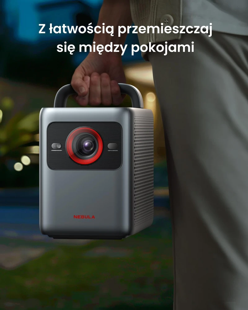 NEBULA nešiojamasis 4K DLP projektorius su Dolby Vision, 1800 ANSI lm, D2342