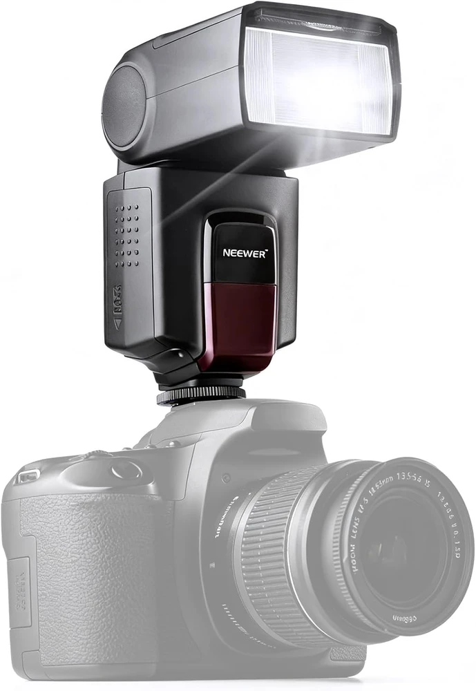 Neewer fotoaparato blykstė TT560, rankinis valdymas, 8 galios lygiai, karštos bateliai