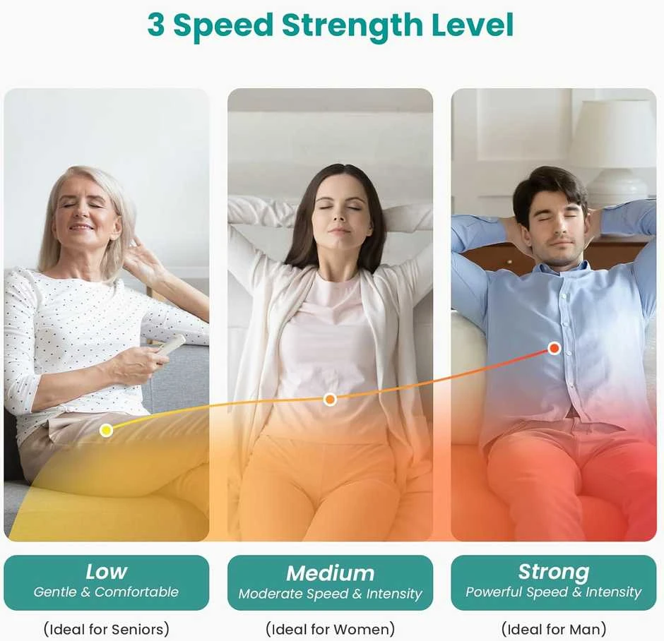Nekteck Shiatsu kaklo ir nugaros masažuoklis