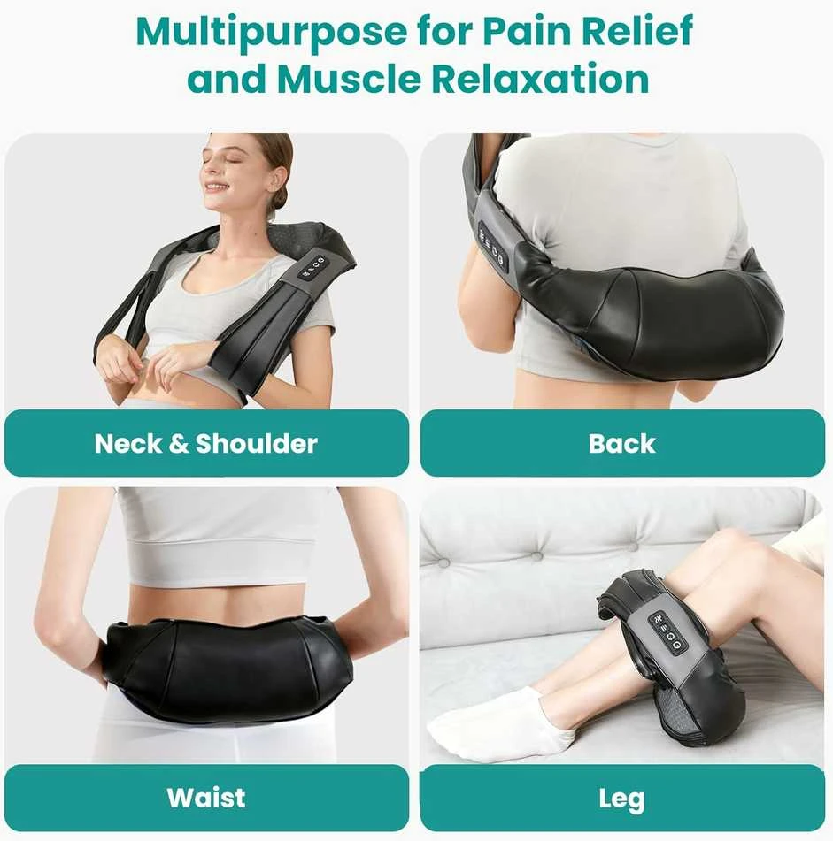 Nekteck Shiatsu kaklo ir nugaros masažuoklis