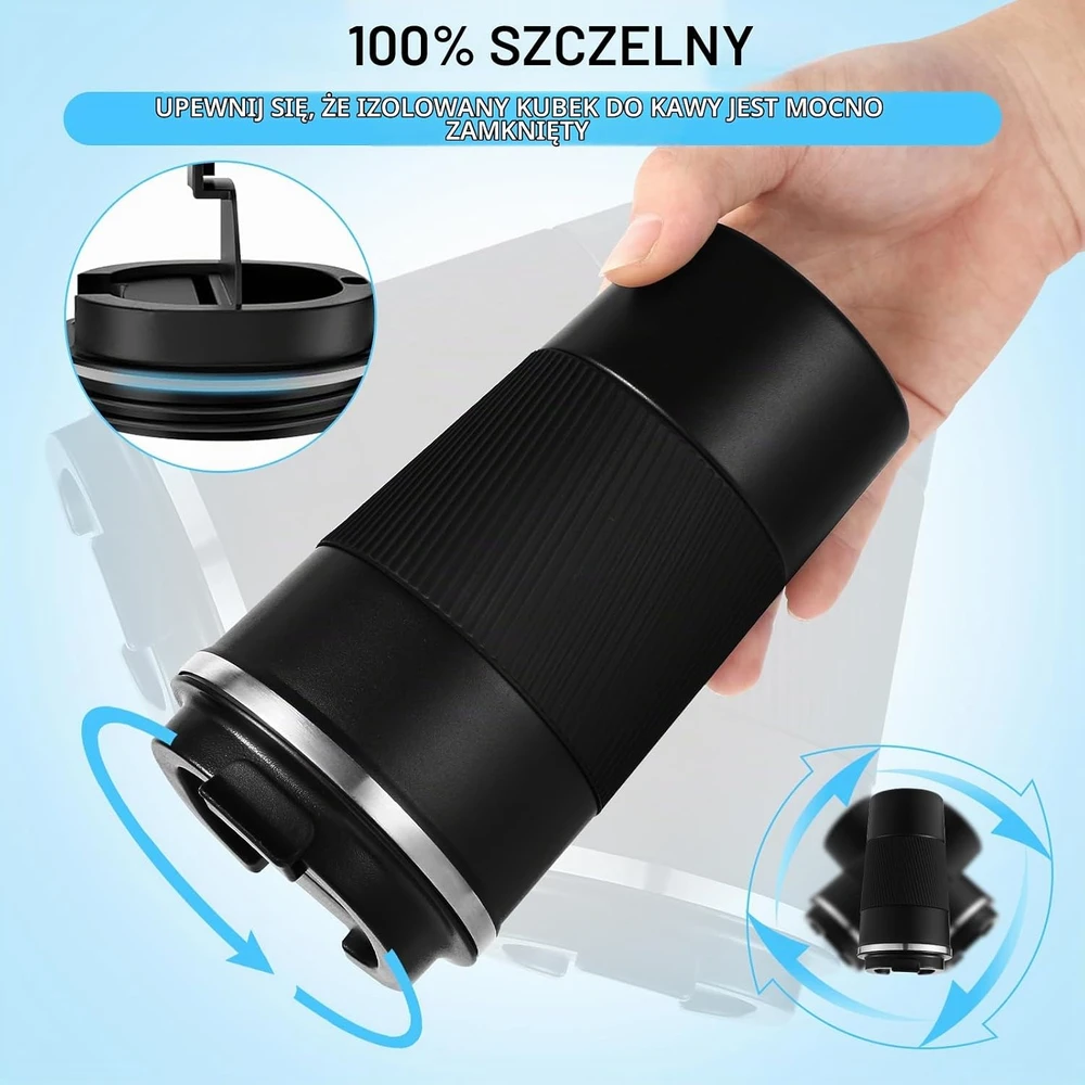 NEXROLA nerūdijančiojo plieno kelioninis termopuodelis 510 ml, TTS10009