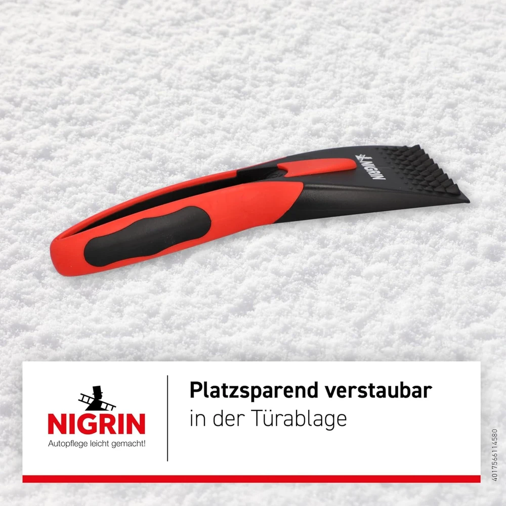 NIGRIN automobilio ledo grandiklis su ergonomiška rankena, 21 cm, 114580