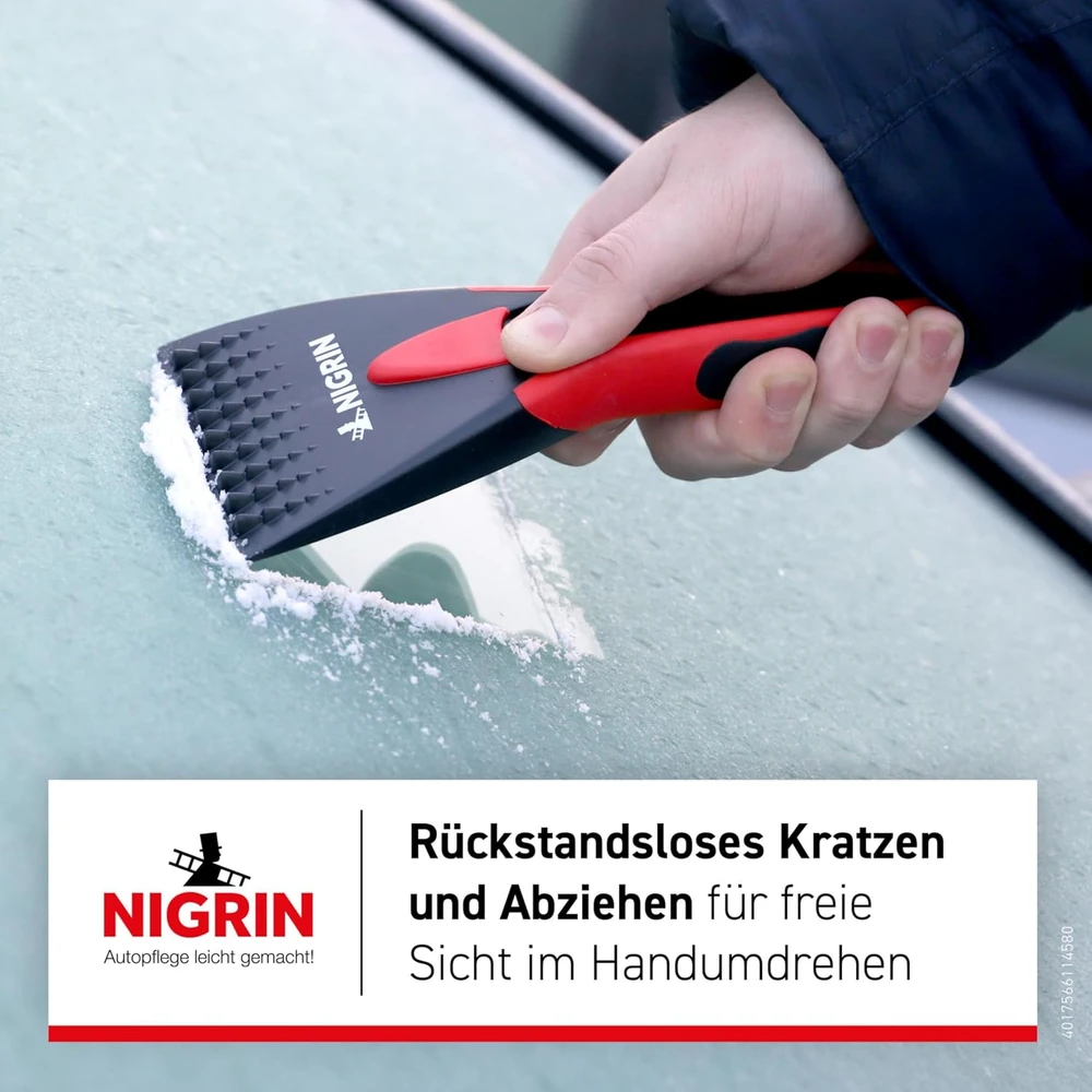 NIGRIN automobilio ledo grandiklis su ergonomiška rankena, 21 cm, 114580