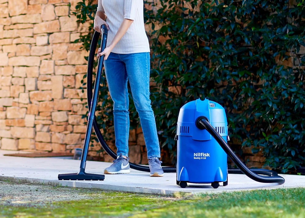 Dulkių siurblys Nilfisk Buddy II 18 Juodas, Mėlyna 18 L 1200 W