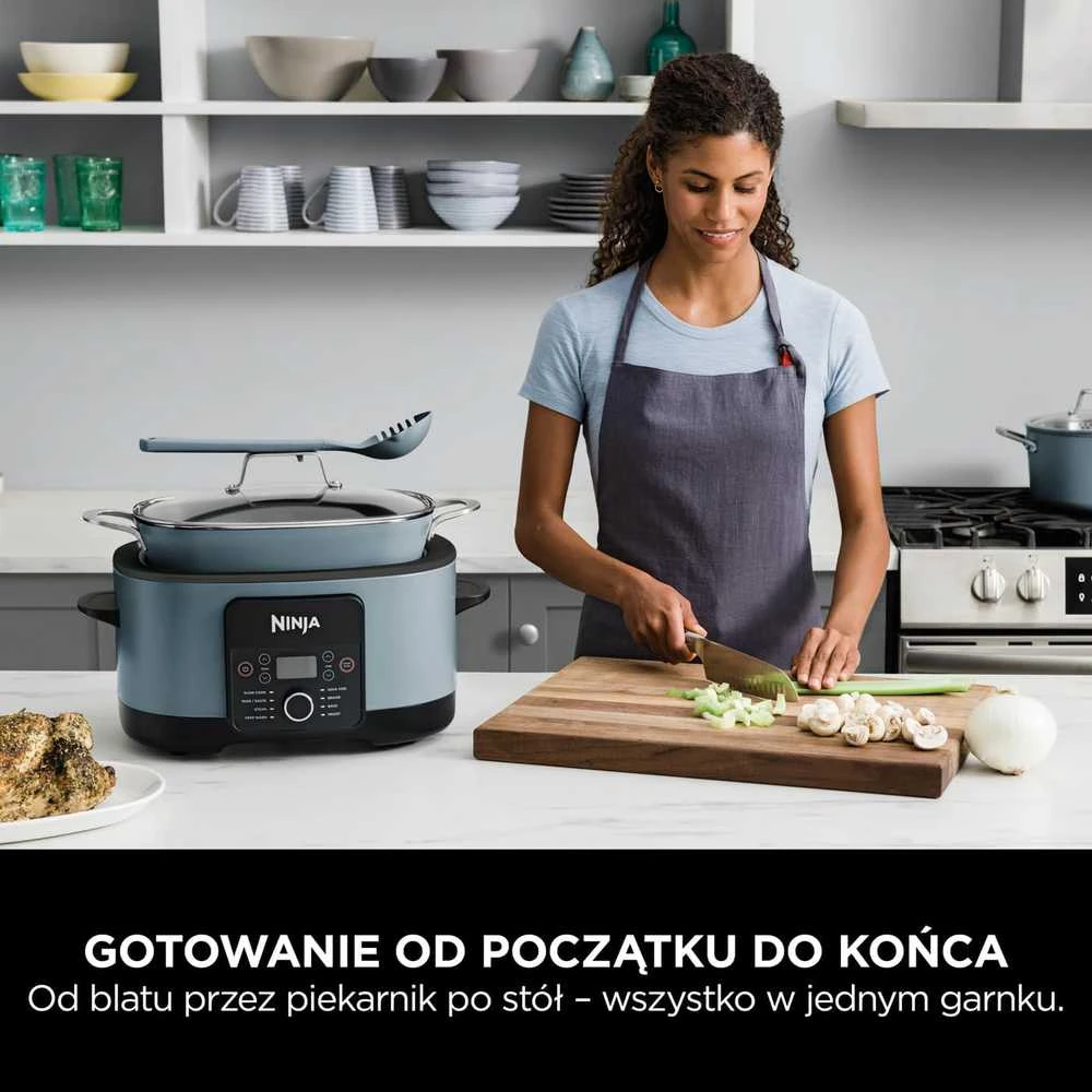 Ninja daugiafunkcis elektrinis puodas 8 l, 1200 W, 8 režimai, skaitmeninis valdymas, MC1001EU