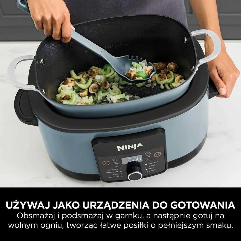 Ninja daugiafunkcis elektrinis puodas 8 l, 1200 W, 8 režimai, skaitmeninis valdymas, MC1001EU