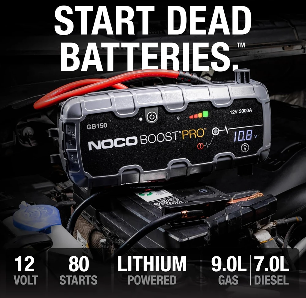 NOCO akumuliatoriaus paleidimo įrenginys Boost Pro 3000 A 12 V GB150