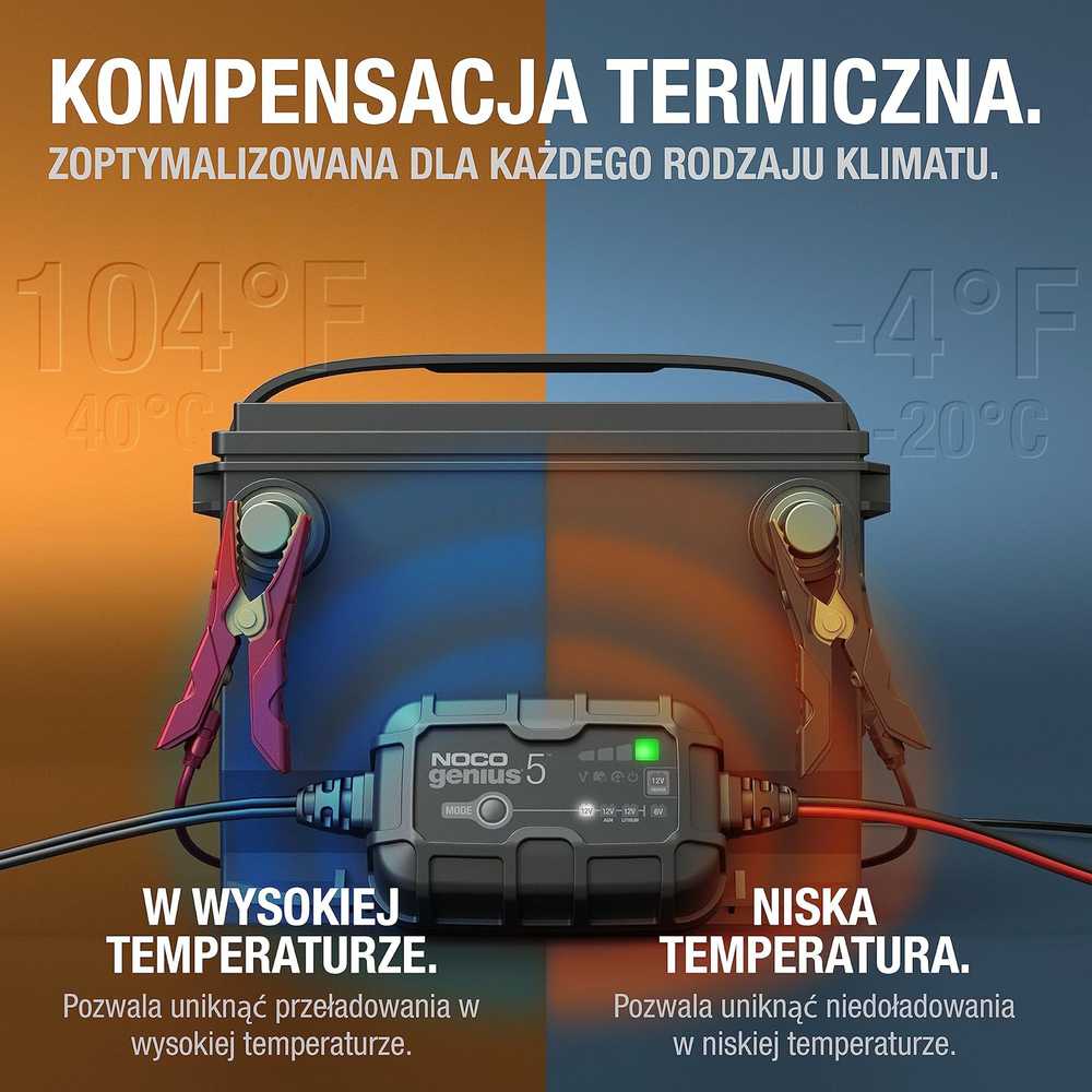 NOCO GENIUS5EU Išmanusis baterijų įkroviklis