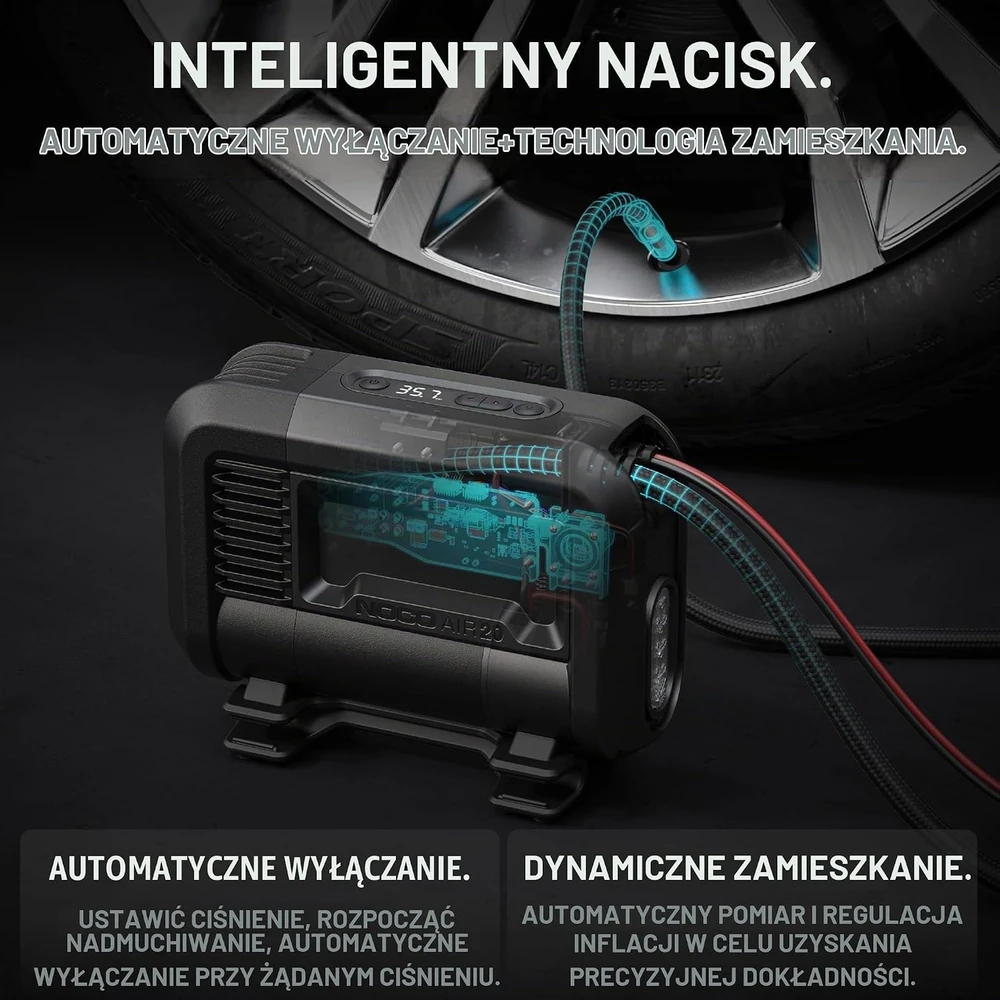 NOCO nešiojamas oro kompresorius padangoms 12 V 280 W 47 l/min AIR20