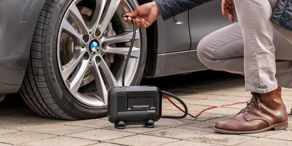 NOCO nešiojamas padangų kompresorius 12 V 138 W 60 PSI AIR10